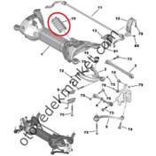 Resim Peugeot 508 (2019-2023) Arka Süspansiyon Helezon Yayı (Orijinal) 