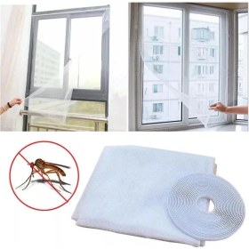 Resim Renklime Pencere Cam Sineklik-Beyaz ( 150 cm x 100 Cm)+5m Bant 