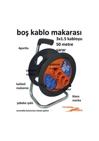 Resim Boş Makara Kablo Boş Kablo Sarma Makarası Klaus Seyyar 