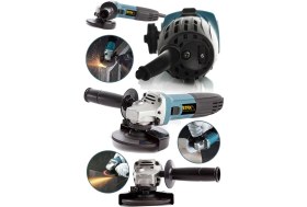 Resim Germany 2700 Watt 6 Kademe Devir Ayarli Bakır Sargılı Avuç Içi Taşlama Spiral Makinasi 5 Adet Taş 