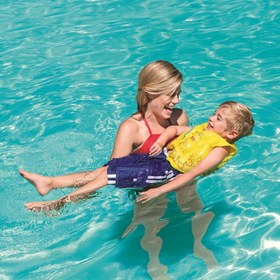 Resim Nessiworld Bestway 32069 Tropikal Desenli Can Yeleği 