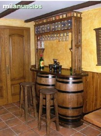 Resim Masifart Şarap Fıçısından Yarımay Amerikan Bar 