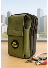 Resim Newish Polo Body Bag Çapraz Göğüs Ve Sırt Çantası Telefon Böl-hki Haki 