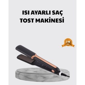 Resim Mey İthalat Bfs Tost Model Saç Şekillendirici Hızlı Isınan Isı Ayarlı 