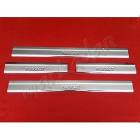 Resim Markadan Vw Passat 3C Krom Kapı Eşiği 2005-2015 4 Parça Paslanmaz 