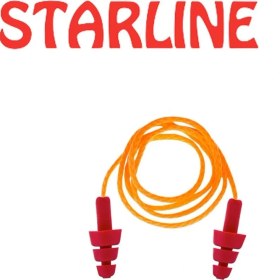 Resim Starline 2411-T- Tekstil Tipi Antialerjik Yıkanabilir Kulak Tıkacı (22,6 Db) 