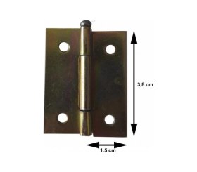 Resim Belle Fusion Mey Ithalat® Yaprak Menteşe 1,5 cm 