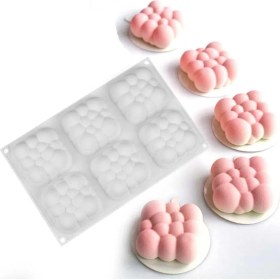 Resim Karokstore Mini Cloud Silikon Kalıp Beyaz ECMELNM460 