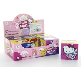 Resim Hello Kitty Baskılı Zeka Küpü - Karakter Tasarımlı Küp Oyuncak ALK4011 