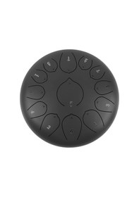 Resim JWIN JTN-1213 12 Inç 13 Ses Ton Çelik Handpan Tongue Drum Davulu - Siyah 