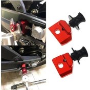 Resim Honda Cb650r Cbr650r Zincir Vidalı Kırmızı Rocker Slider - Motor Koruma 