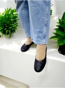 Resim Kadın Günlük Ve Dışarı Kaymaz Taban Babet 