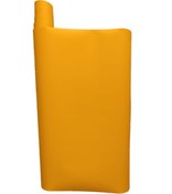 Resim Dayanıklı Araç Motor Mobilya Folyosu Mat Sarı 126 x 50 CM 