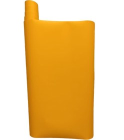 Resim Dayanıklı Araç Motor Mobilya Folyosu Mat Sarı 126 x 50 CM 