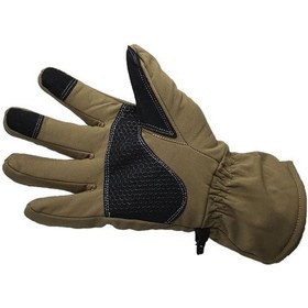 Resim Softshell Cay251 Motosiklet Eldiveni Kahverengi - Siyah 