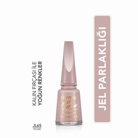 Resim Flormar Jelly Look Yoğun Pigmentli ve Jel Görünümlü Oje JL65 Its a Girl 