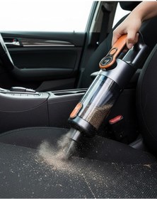 Resim Araç İçi Uyumlu Şarjlı El Süpürgesi Dar Alan Temizlik Aparatlı 