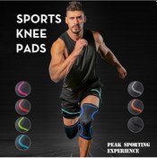 Resim Jokmae Sporcu Dizlik Seti - 2'li Silikon Kaymayan Rahat Nefes Alabilen Kışlık Diz Koruyucu Çok Renkli Diğer 