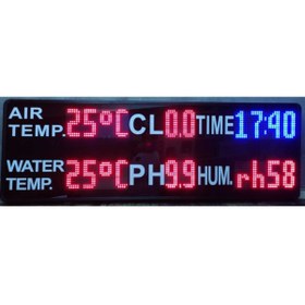 Resim ledist 45x170 cm Led Havuz Ortam Gösterge Panosu 