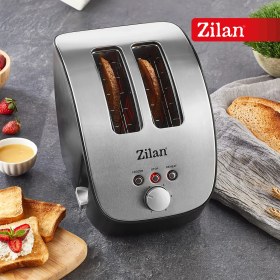 Resim Zilan ZLN2690 | Ekmek Kızartma Makinesi | 2 Geniş Dilim | 6 Kademeli | Yeniden Isıtma | Buz Çözme| 1000W 