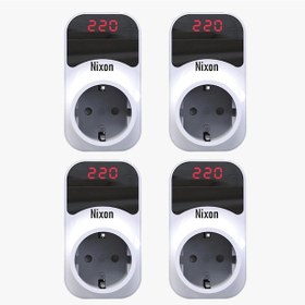 Resim Nixon Akıllı Voltaj Koruyucu Priz 4lü 