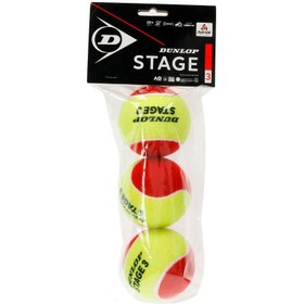 Resim Dunlop Dunlop Stage 3 (red) Unisex Tenis Topu 