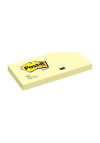 Resim Post-it 653 Yapışkanlı Not Kağıdı 38x51 Sarı 3lü Paket 