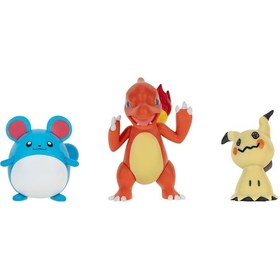 Resim Pokemon Battle 3'lü Figür Seti Pkw3046 
