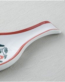 Resim English Home Bright Parade Melamin Kaşıklık Mutfak Gereci 24 Cm Kırmızı - Beyaz Kırmızı - Beyaz 