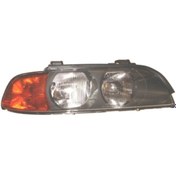 Resim FAM Bmw 5 Seri E39 96/00 Far Lambası Sağ Elektrikli Sarı Sinyalli H7/hb3 (Tyc) 