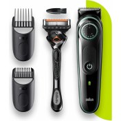 Resim Braun Bt 3341 Ayarlanabilir Taraklı Saç & Sakal Şekillendirici + Gillette Hediye 