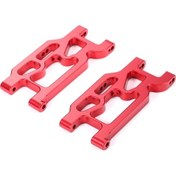 Resim Wltoys Xks 104001 1/10 Rc Araç İçin Metal Ön Süspansiyon Kolu - Kırmızı/mor 
