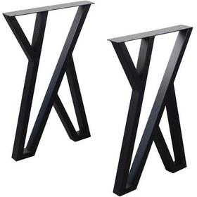 Resim Modern Masa Ayağı Profil Masa Ayağı Toplantı Masası Ayağı 