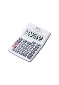 Resim Casio MW-5V-WE Masaüstü 8 Hane Hesap Makinesi 