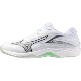 Resim Mizuno Thunder Blade Z Unisex Voleybol Ayakkabısı Beyaz 
