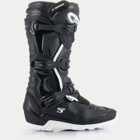 Resim Alpinestars Tech-3 Enduro WP Korumalı Motosiklet Botu Siyah Beyaz 