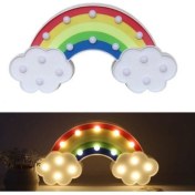 Resim LED Işıklı Gökkuşağı Gece Lambası 