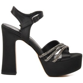 Resim Siyah Kadın Abiye Ayakkabı 655323 Z Siyah 