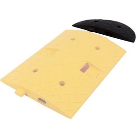 Resim İleri Trafik Kauçuk Yol Kasisi Destekli Hız Kesici Kapağı 40 x 20 x 4 CM - 12107 YK K SYH 