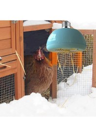 Resim Tavuk Kümesi İçin Asılı Isıtma Lambası, Kuluçkahane İçin Doğrudan Isıtma Lambası, Dış Mekan Kafesleri İçin Isıtıcı, Evcil Hayvan Mağazaları İçin Elektrikli Isıtıcılar-fa- 