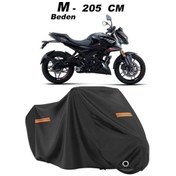 Resim Challenger Motosiklet Brandası 205 Cm Siyah Reflektörlü Su Geçirmez Güneşe Dayanıklı 