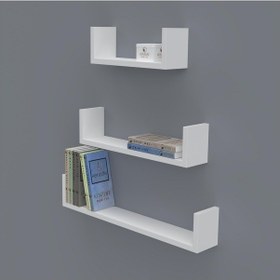 Resim Kenzlife Kitaplık Müjgan 012 060-045-030 20 Byz Duvar Rafı 