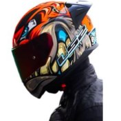 Resim Ls2 Rapid 2 Race Spox Kask Kırmızı 