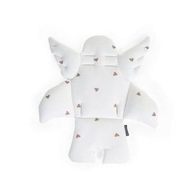 Resim Childhome Angel Mama Sandalyesi Minderi Kalp Ekru - Ekru 