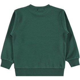 Resim Civil Boys Erkek Çocuk Great Baskılı 2-5 Yaş Sweatshirt - Yeşil - Çam Yeşili / 5-6 Yaş 