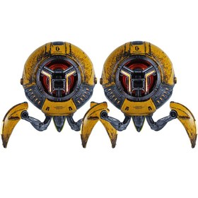 Resim Gravastar Mars Pro 20W Bluetooth Hoparlör, Taşınabilir Stereo Ses Bombası, RGB Işıklı, 2 Adet, Sarı 