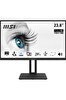 Resim MSI 23.8" PRO MP242AP 1920x1080 (FHD) 16:9 FLAT IPS 100HZ 1MS ADAPTIVE-SYNC PIVOT MONITOR 