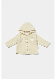 Resim BabyCosy Organik Kapüşonlu Ceket & Pantolon Set Csym7033 001 