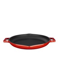 Resim Lava Chafıng Dısh Küvet Yuvarlak Kırmızı 30 Cm Diğer 