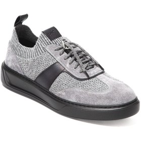 Resim Franceschettı Erkek Oxford ( Klasik) 2259052.3520CI55 CAMOSCIO Grigio 
